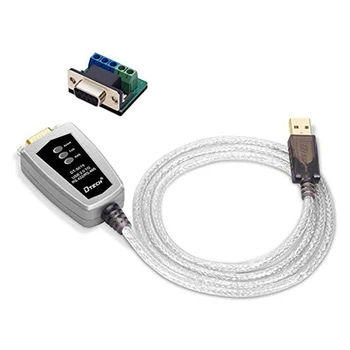 NOVO-DTech USB za RS422 RS485 Serial Port Adapter Kabel z FTDI Čipov 5 Položaj priključna plošča za Windows 10 8 7 XP Mac os,4 F