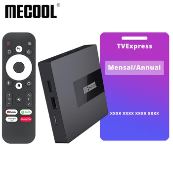 Mecool Android 11 TV Box Za Braizl TVExpress Aplikacijo 2+16 G Letna Mesečna TVE Media Player