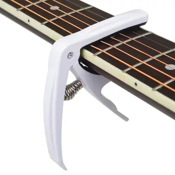 ABS Smole Pisano Kitaro Capo s Pin Puller za Akustična Električna Kitara Ukulele Iskanje