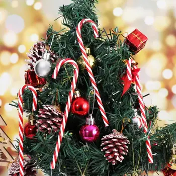 15 cm Akril Božično Drevo Sladkarije Trsa Obesek Dekoracijo Doma Božično zabavo, Okrasni Dodatki