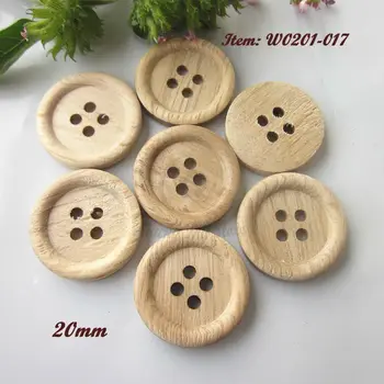 60 kos 20 mm ( 32L ) 4 luknje tanek rob naravnega lesa šivanje vzorec lesa gumbi naravnega lesa obrti dekorativni dodatki