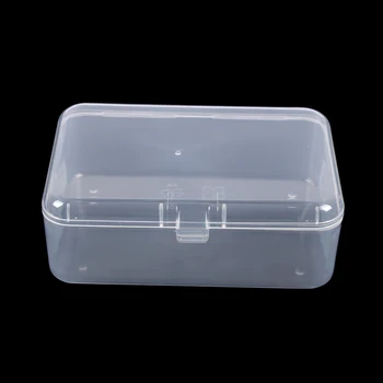 Pregledna Plastična Škatla Za Shranjevanje Jasno Kvadratnih Večnamenski Zaslon Primeru Plastične Nakit Škatle Za Shranjevanje Organizator