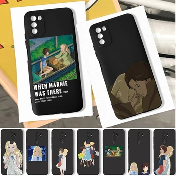 Anime Ko Marnie Bil Tam, Telefon Primeru za POCO M3 X3 Pro F3 za Xiaomi Redmi Opomba 10 Pro 9C 9A 9 Pro Zhongli Xiao Anime Pokrov