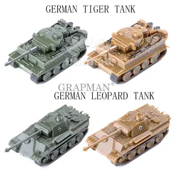 1/144 po drugi svetovni VOJNI nemška Leopard, Tiger Tank ZDA M1A2 Kitajska 99 4D Pesek Tabela Plastičnih Končal Model Komplet Igrač za Boy