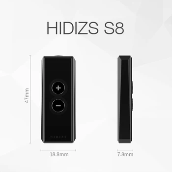 Hidizs S8 CS43131 USB DAC DSD Tipa C do 3,5 MM HiFi Prenosne Slušalke Ojačevalnik OJAČEVALNIK Dekodiranje za Android, iPhone PC Mac