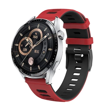 Za Huawei Watch GT 3 46mm GT 3 Pro Watchband 22 mm Zapestnica Za Huawei Watch GT 2 46mm GT 2E GT2 Pro Trak Silikonski Manžeta