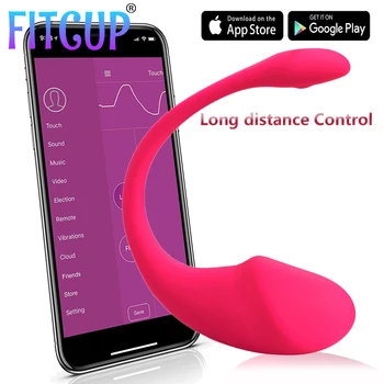 Bluetooth Vibratorji Za Ženske spodnje Hlačke Mobilno APLIKACIJO Remote Control Dildo Ženski Vibrator Sex Igrače Za Ženske Masturbacija Sex Shop