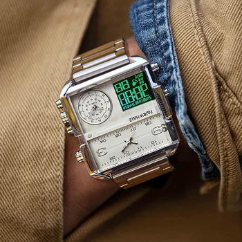 MARK FAIRWHALE blagovne Znamke men ' s Multi-funkcija Nepremočljiva Moda Elektronski Watch