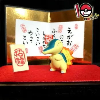 TAKARA TOMY Pokemon 4-6 cm MC Charizard Greninja Moltres Gyarados Anime Akcijska Figura Model Igrače Darilo za Otroke