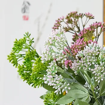 Nove Umetne rože veje plastičnih Pistacija ponaredek rastline za dom stranka DIY poročno dekoracijo cvetlični aranžma dobave