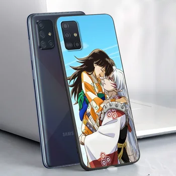 Inuyasha Anime Primeru Telefon Za Samsung A12 A32 A52 A50 A70 A20 4G A10 A20S A30 Silikona, Mehki Črni Pokrov Fundas Lupini Coque Vrečko