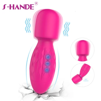 SHANDE 7 Hitrosti Ultra Močan Velik Vibrator Telo Massager AV Palico G-spot Stimulator Spolnih Izdelek Sex Igrača za Ženske Polnjenje prek kabla USB