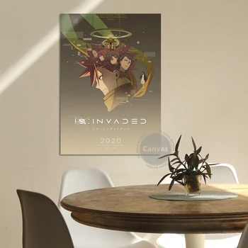 Platno Anime ID_INVADED Slike Doma Manga Dekoracijo Slike Plakat HD Natisne Wall Art Modular Dnevna Soba