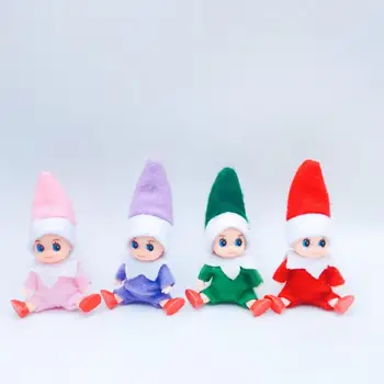 Ustvarjalne Božič Elf Baby Doll Oranments Vesel Božič Dekor Za Dom 2021 Srečno Novo Leto Pedents Noel Otroci Darila Korist