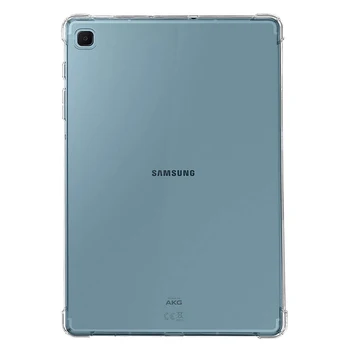 Zračna blazina Silikonsko Ohišje Za Samsung Galaxy Tab S6 Lite 10.4 2020 SM-P610 SM-P615 Shockproof Odbijača Jasno, Pregledno Zadnji Pokrovček