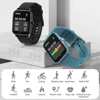 Pametno Gledati Moške Smart Fitnes Zapestnica Srčnega utripa Fitnes Tracker P8 Plus GTS 2 Ženske Smartwatch Za Android iOS Watch