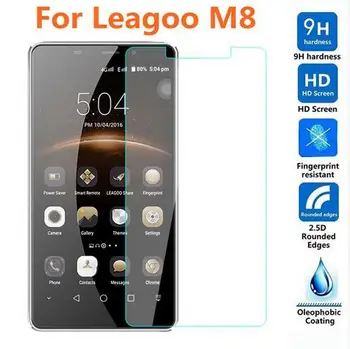 Kaljeno Steklo Za Leagoo M8 M 8 Zaščitno Steklo Stražar 9H 2.5 D Sprednji Zaslon Patron Film Primeru Telefon za Leagoo M8 Pro 5.7 palčni