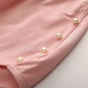 2020 Dekleta Kompleti Oblačil Pearl Dekliška Oblačila, ki Čudovite Dolge Trepalnice Malčka Dekle vrhovi + Hlače, Dekleta, Obleko Otroci Oblačila