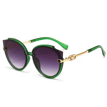 Ženske Okrogla sončna Očala 2021 Luksuzne blagovne Znamke Oblikovalec sončna Očala Moški Letnik Eyelasses Črni Odtenki UV400 Ženski