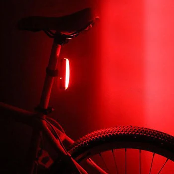 Izposoja svetlobe Kolesarske luči LED Luči Izposoja USB polnjenje super svetel rep luči za kolo