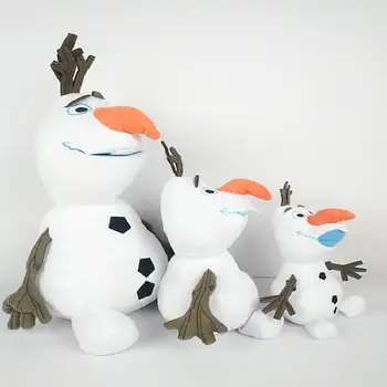 Disney 20 Cm/30 Cm/45 Cm Snežaka Olaf Plišastih Igrač Zamrznjen Sneg Zaklad Plišastih Lutka Risanka Lutka Igrača Božično Darilo Za Rojstni Dan