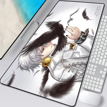 XXL Anime Tokyo Ghoul HD Tiskanja Računalnik Gamer Zaklepanje Rob Miška ploščica Tipkovnica, PC desk Miši Preproge Urad nedrsečo Gumijasto podlogo