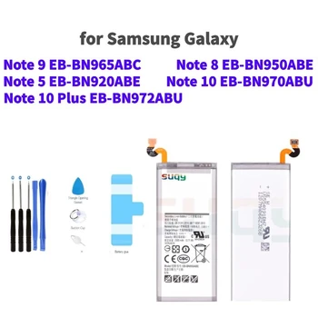 Polnilna bateria za Samsung galaxy n920c opomba 5 8 9 n960f note8 note9 note10 notex opomba 10+ note10 plus Zamenjavo Baterije